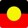 The aboriginal flag on the NDIS app icon.